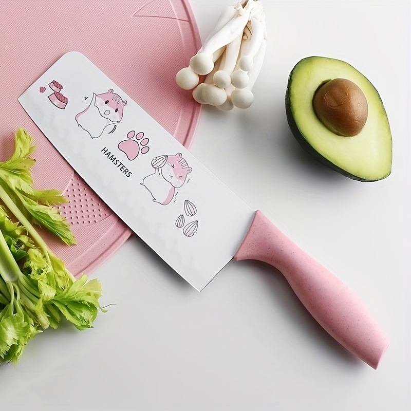 Hello Kitty Stainless Steel Chef Knife & Fruit Vegetable Knife