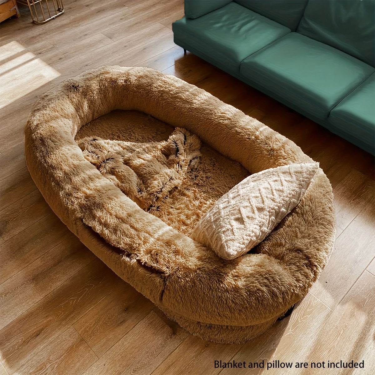 Large Pet Bed Dog Bed Humans Size Fits Pets Sleeping Dog - Temu Canada