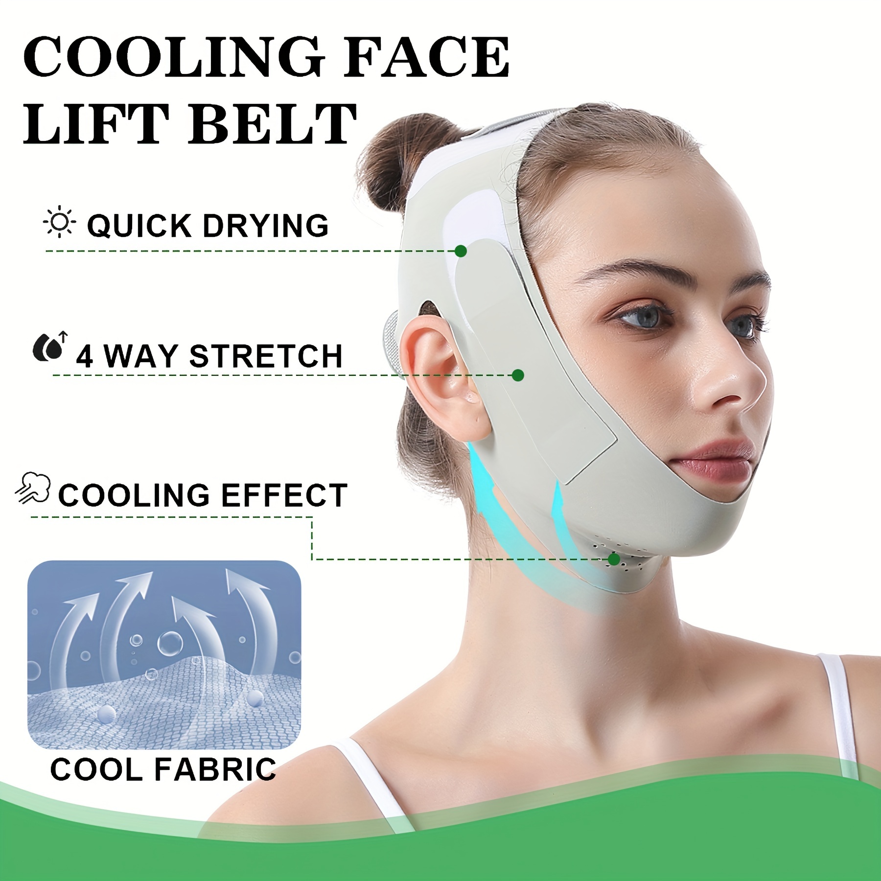 Post Op Chin Cheek Facial Lift Stretching Reusable V Line Slimming