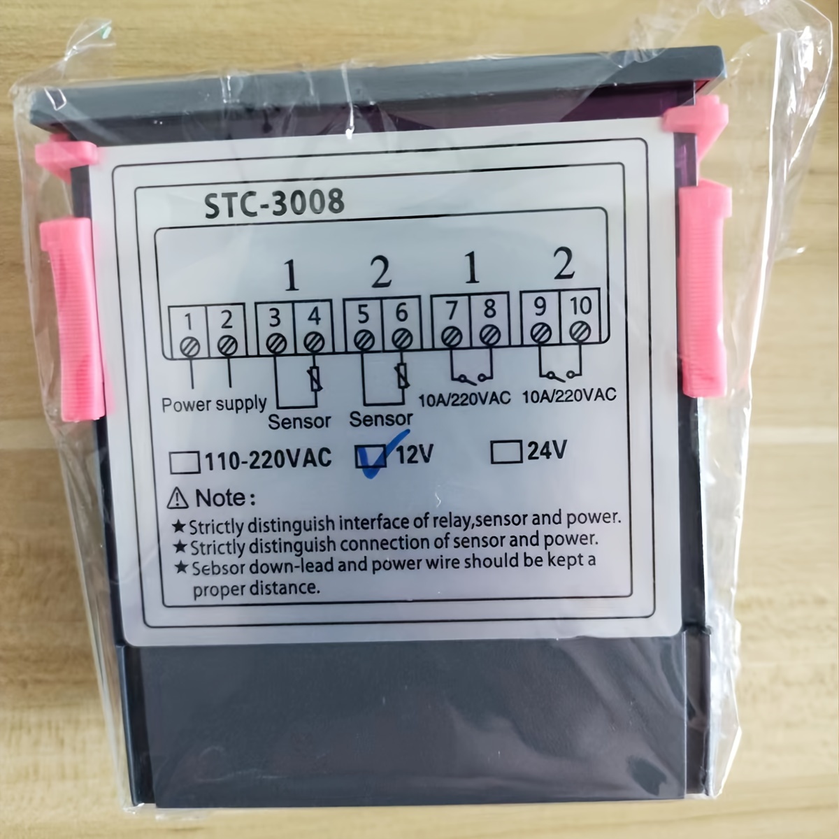 Stc 3008 Thermostat Computer Digital Display Intelligent - Temu