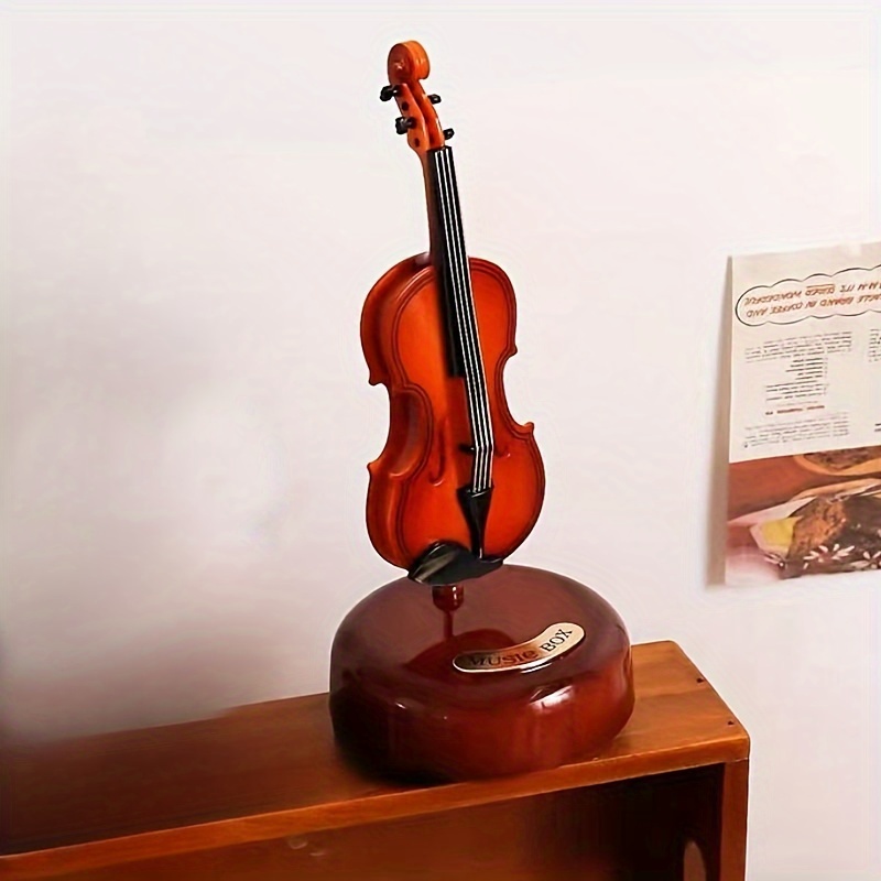 廉価創造的なデスクトップのバイオリン装飾家の装飾 置物