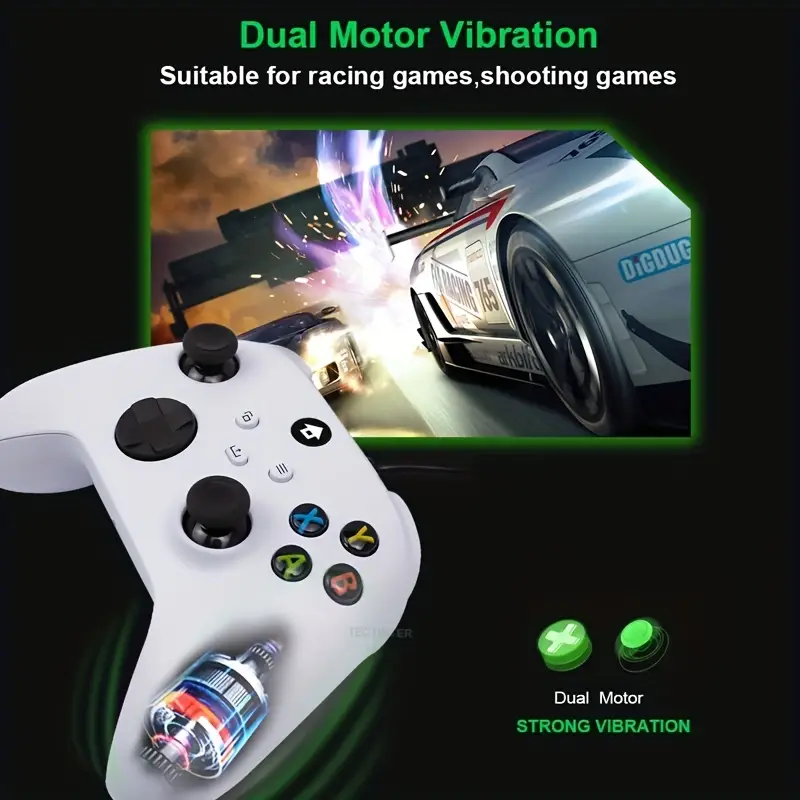 For Xbox Series S/x Wired Controller Pc Console Joystick Vibration