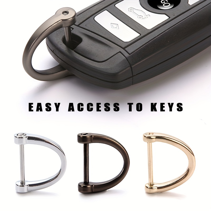 Key Ring Hardware (D Ring, Key Fob, Keyring) Key Fob 1 inch