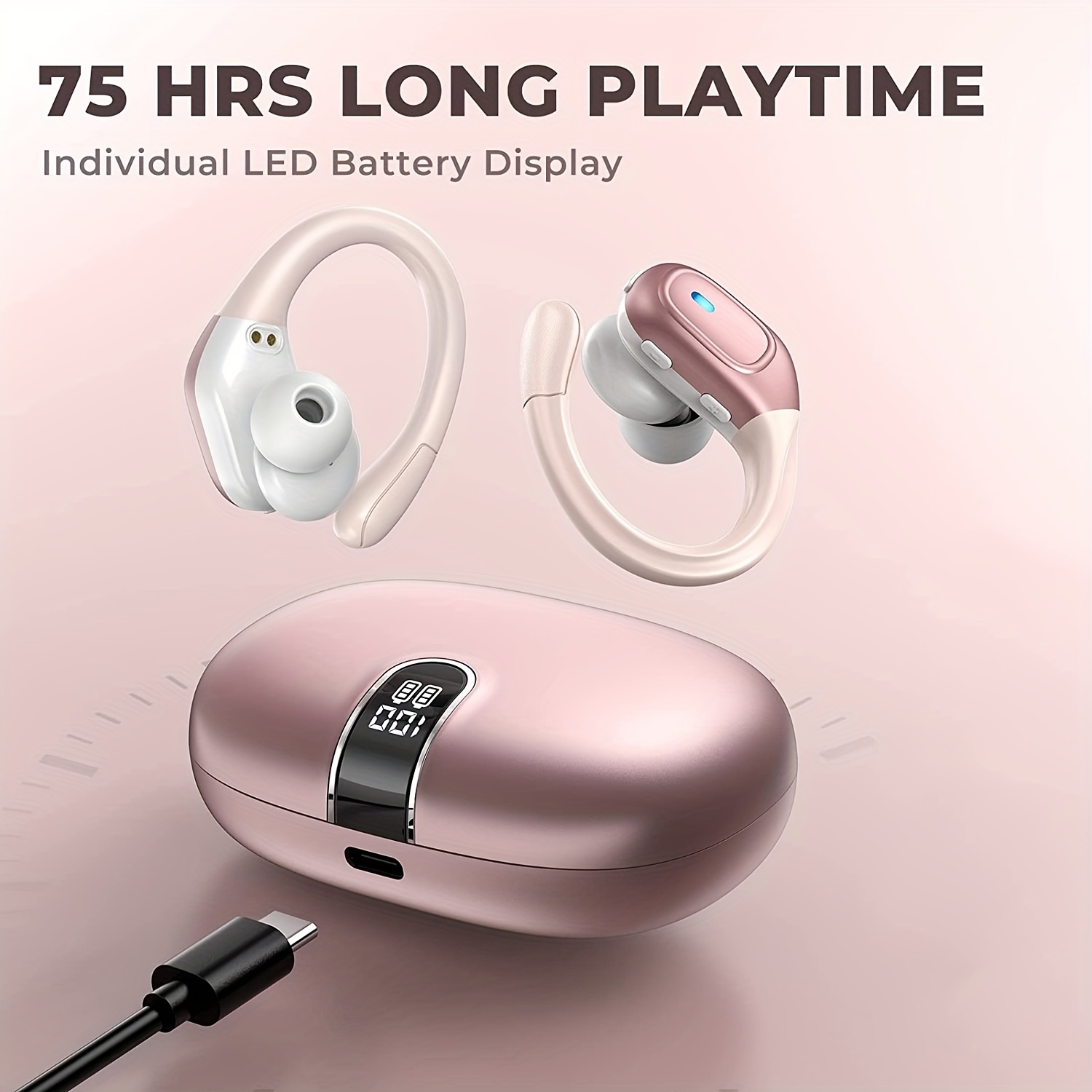 Mejora Experiencia Audio Auriculares Inalámbricos 5 3 75 - Temu