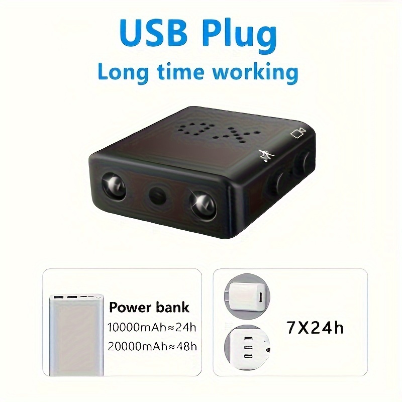 Mini Camera USB Full HD 1080P V380 - V380