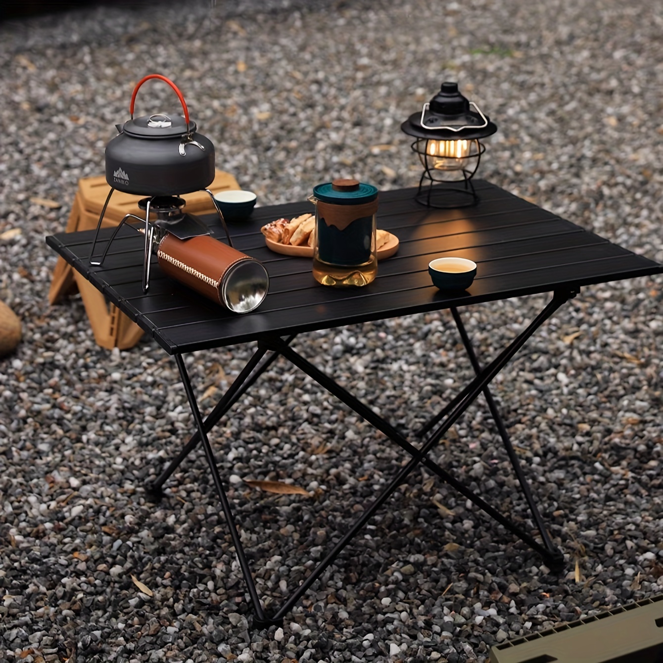 Table Pliante D'extérieur, Table Roulante Ultra-légère Portable Pour  Pique-nique Camping - Temu France