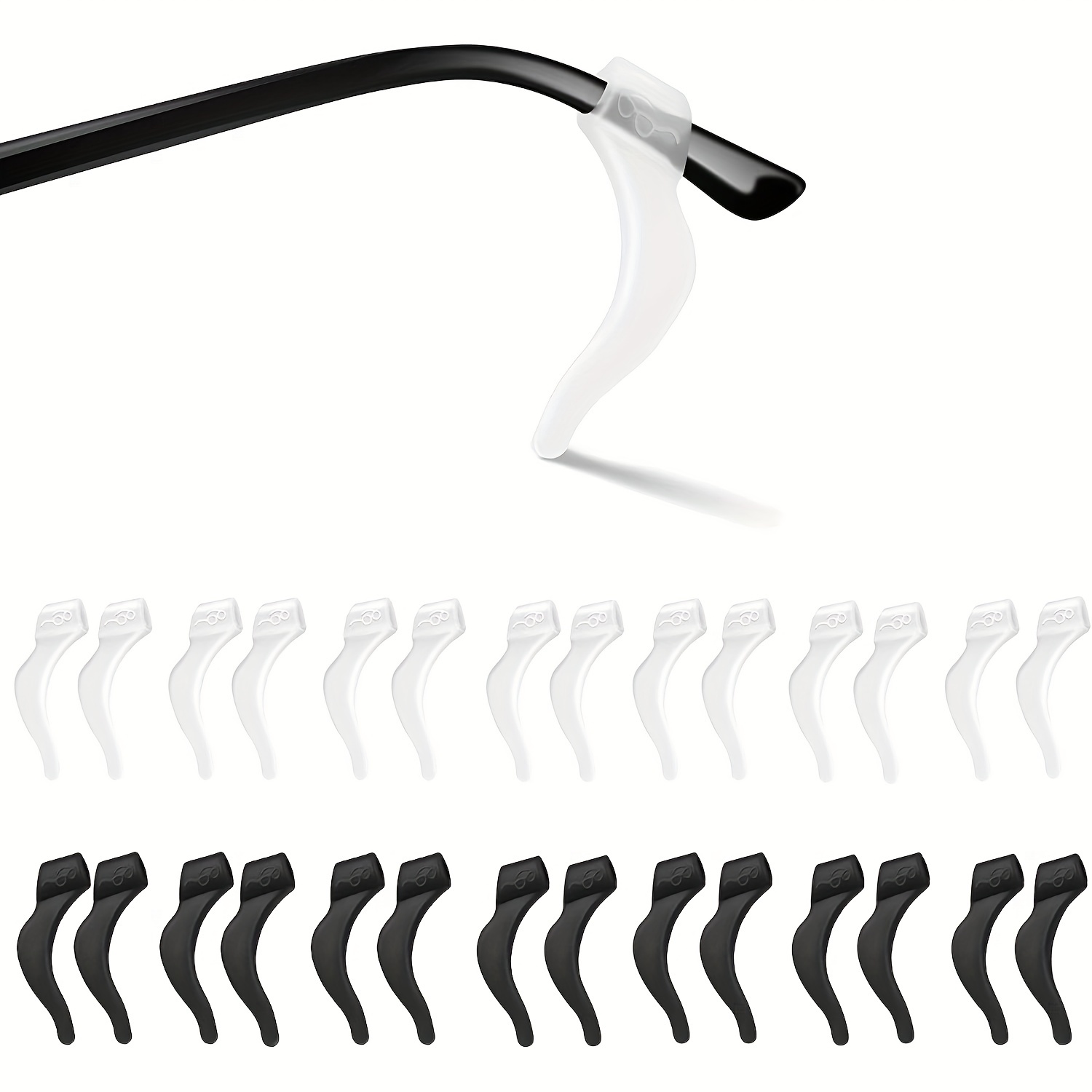 14 Paar solide Brillen-Ohrgriffe – Kinder und Erwachsene  Sport-Brillenbandhalter Brillenhalter Silikon-Anti-Rutsch-Halter für  Brillenbügel - Temu Germany