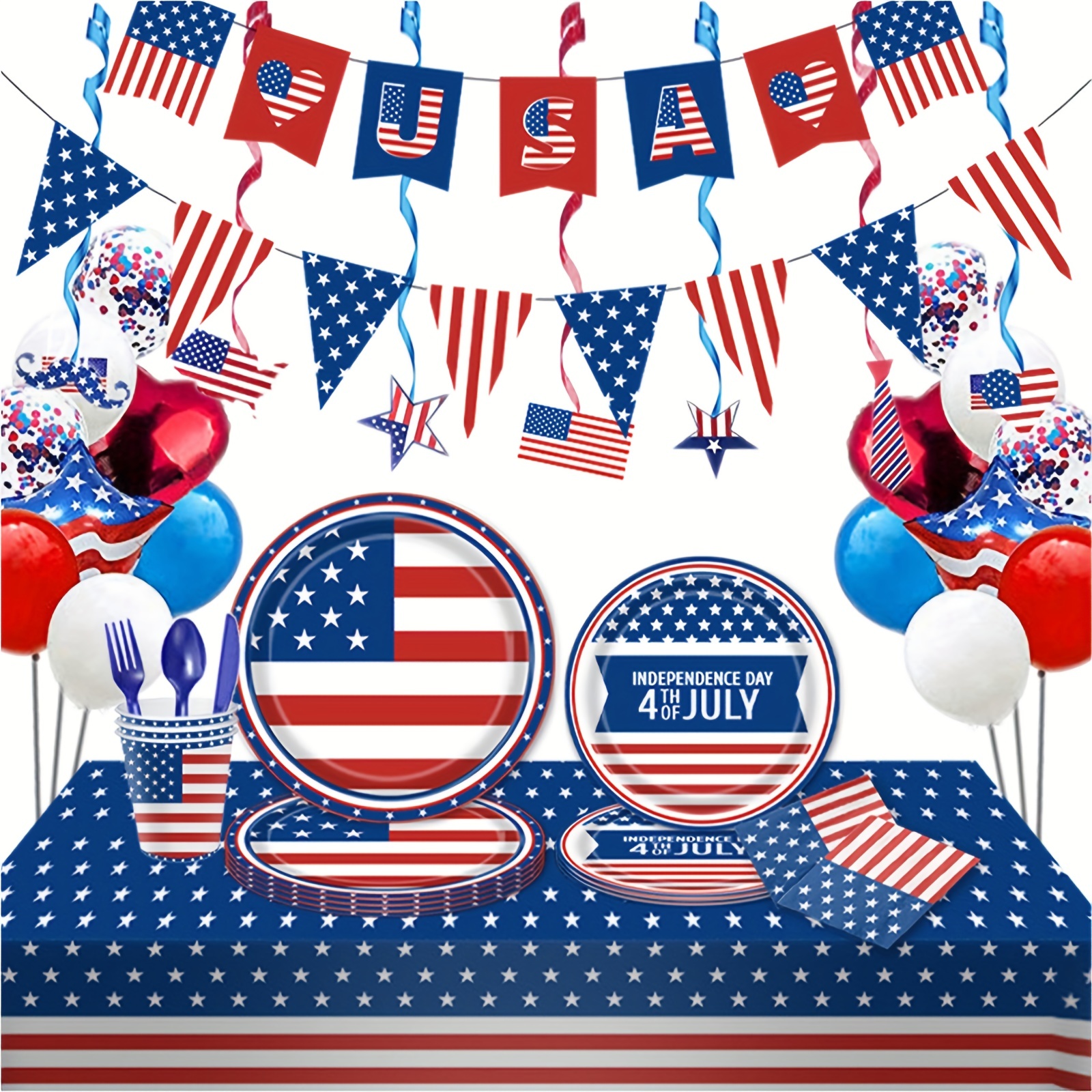 11 piezas suministros fiestas día incluidos Temu Dominican Republic