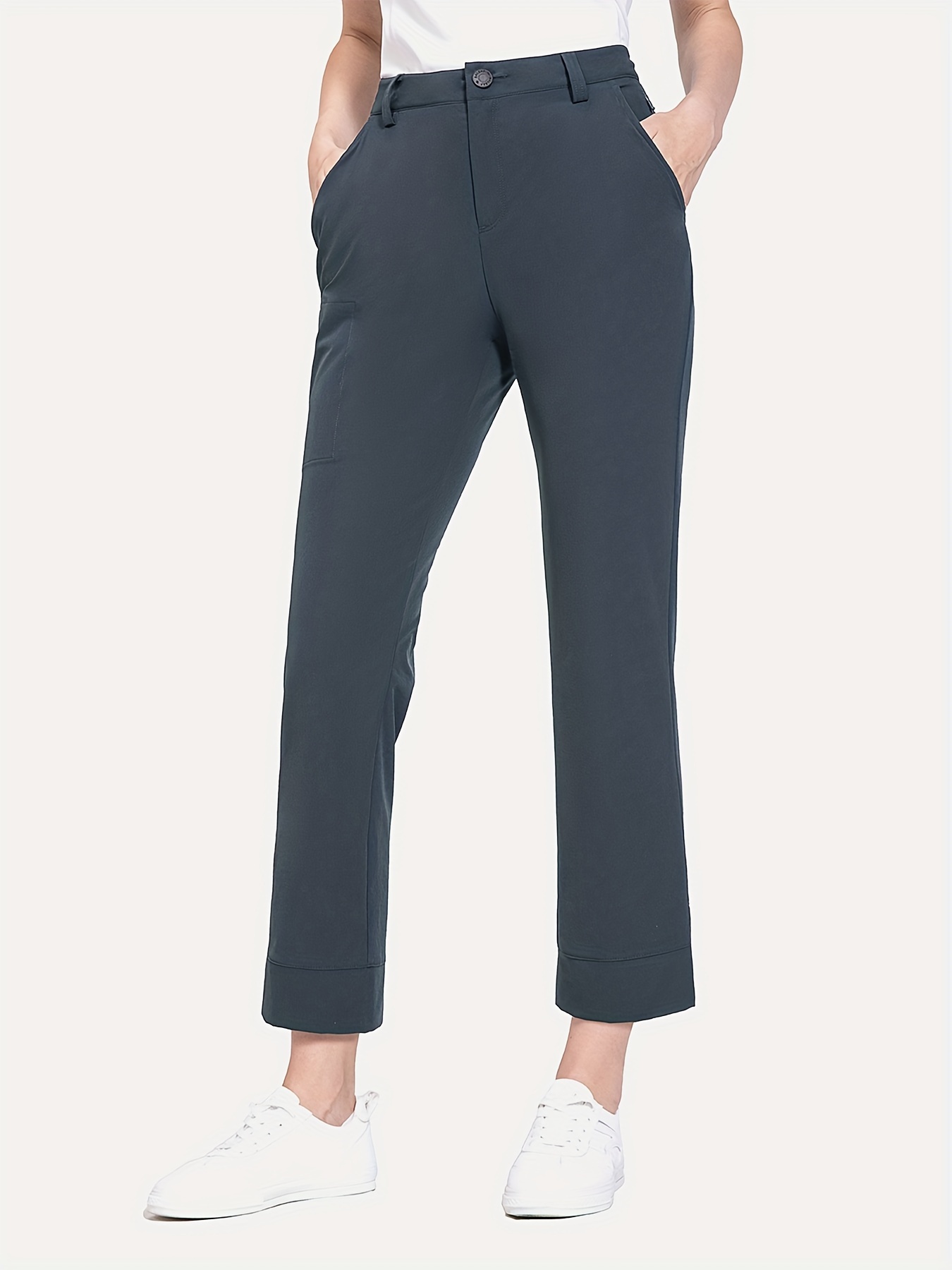 NEW Lole Golf Waterproof Pants Womens Size 10 Grey Regular 698B