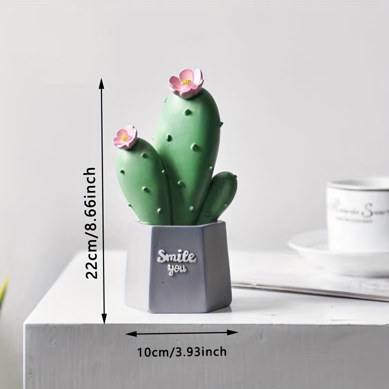 Simulación Cactus Decoración De Sala De Estar Decoración De - Temu
