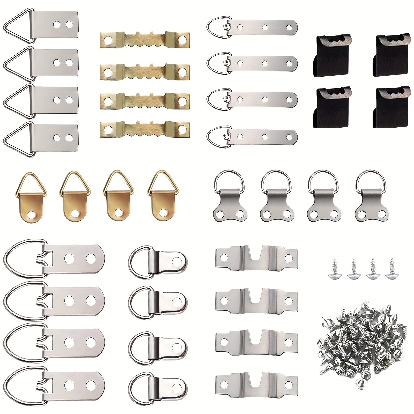 Aluminum Alloy Anti skid Nail Hangers Heavy Metal Hangers - Temu
