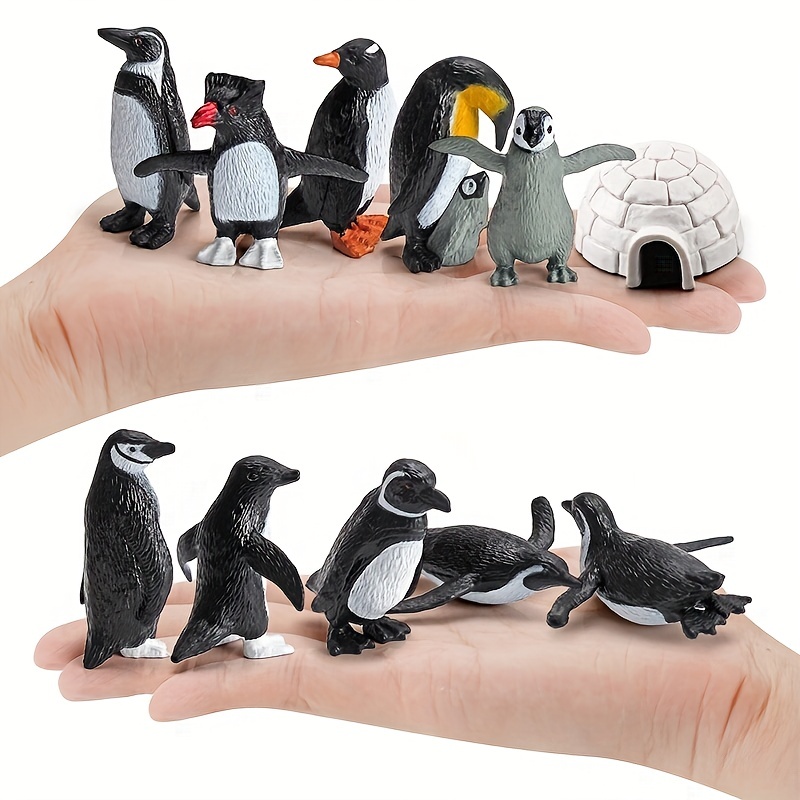 Penguin Model Toys Realistic Arctic Animals Figurines - Temu