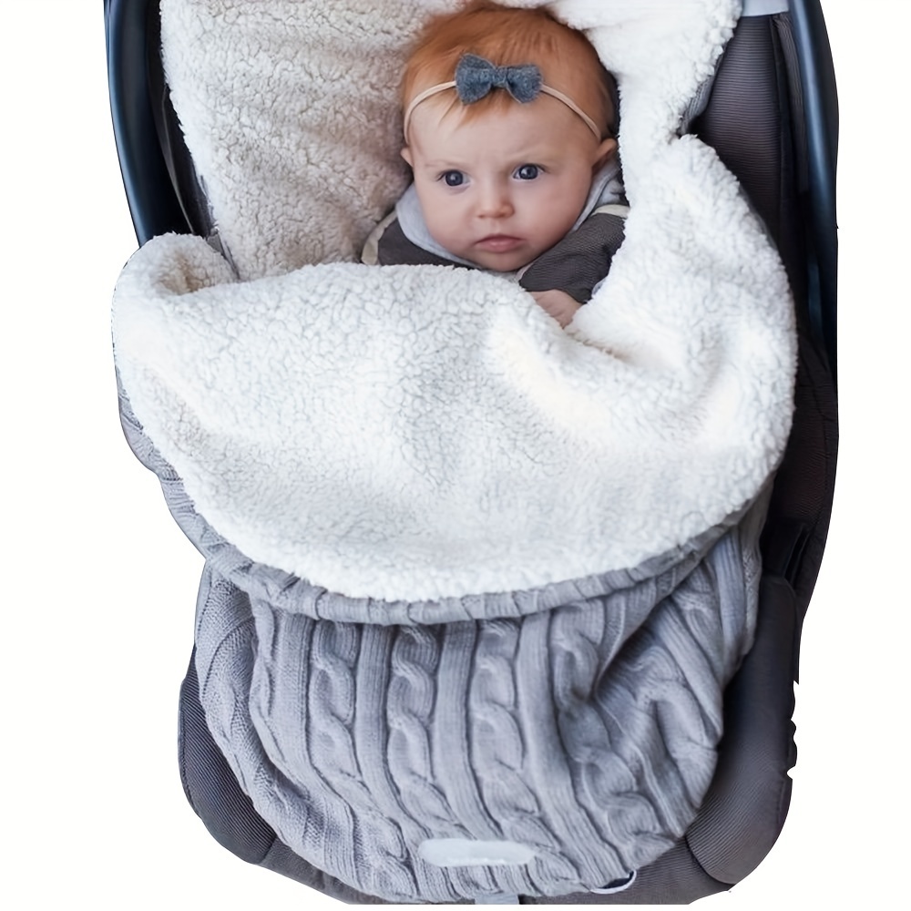 Newborn Baby Swaddle Blanket Easy Adjustable Infant Sleep Sack Wrap 0-12  Months