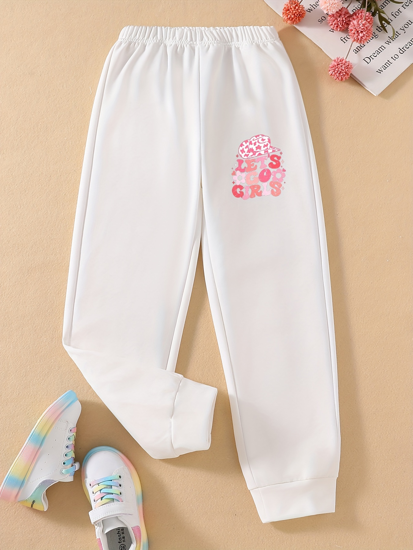 Letter & Butterfly Print Joggers  Cute simple outfits, Cute sweatpants  outfit, Cute casual outfits