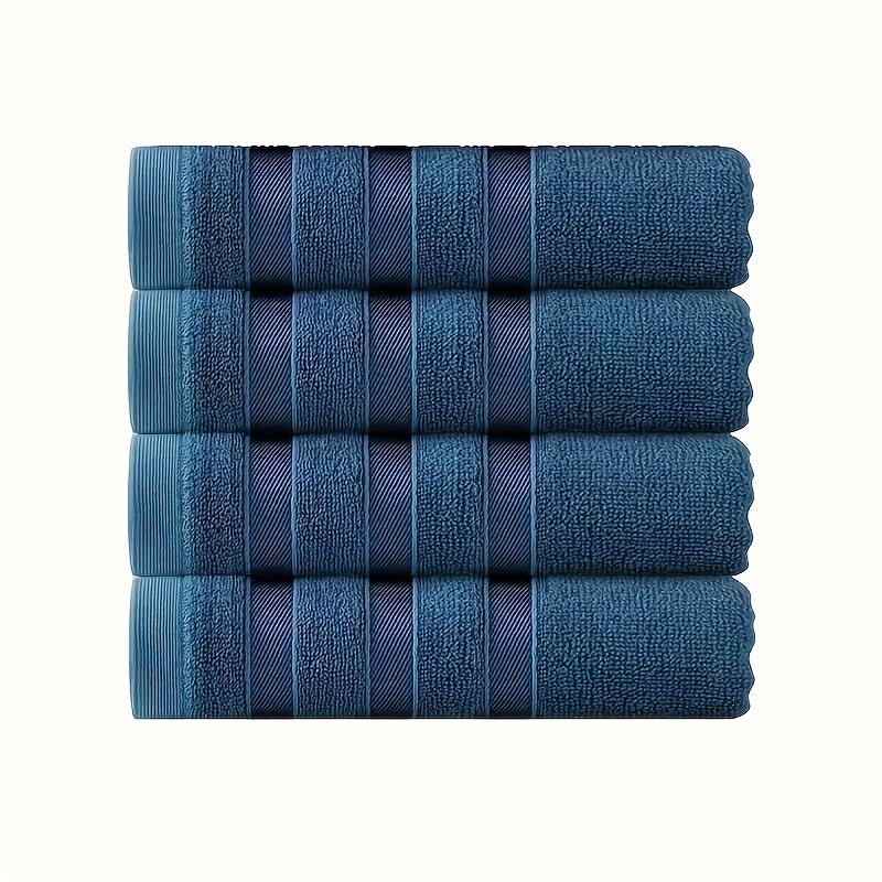 Ultra Soft Bamboo Multi Size Bathroom Towel Set - Blue by Misona