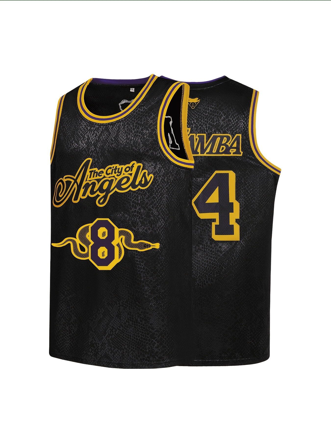 Women's Los Angeles Lakers Gold & Split Dress Jersey - All Stitched
