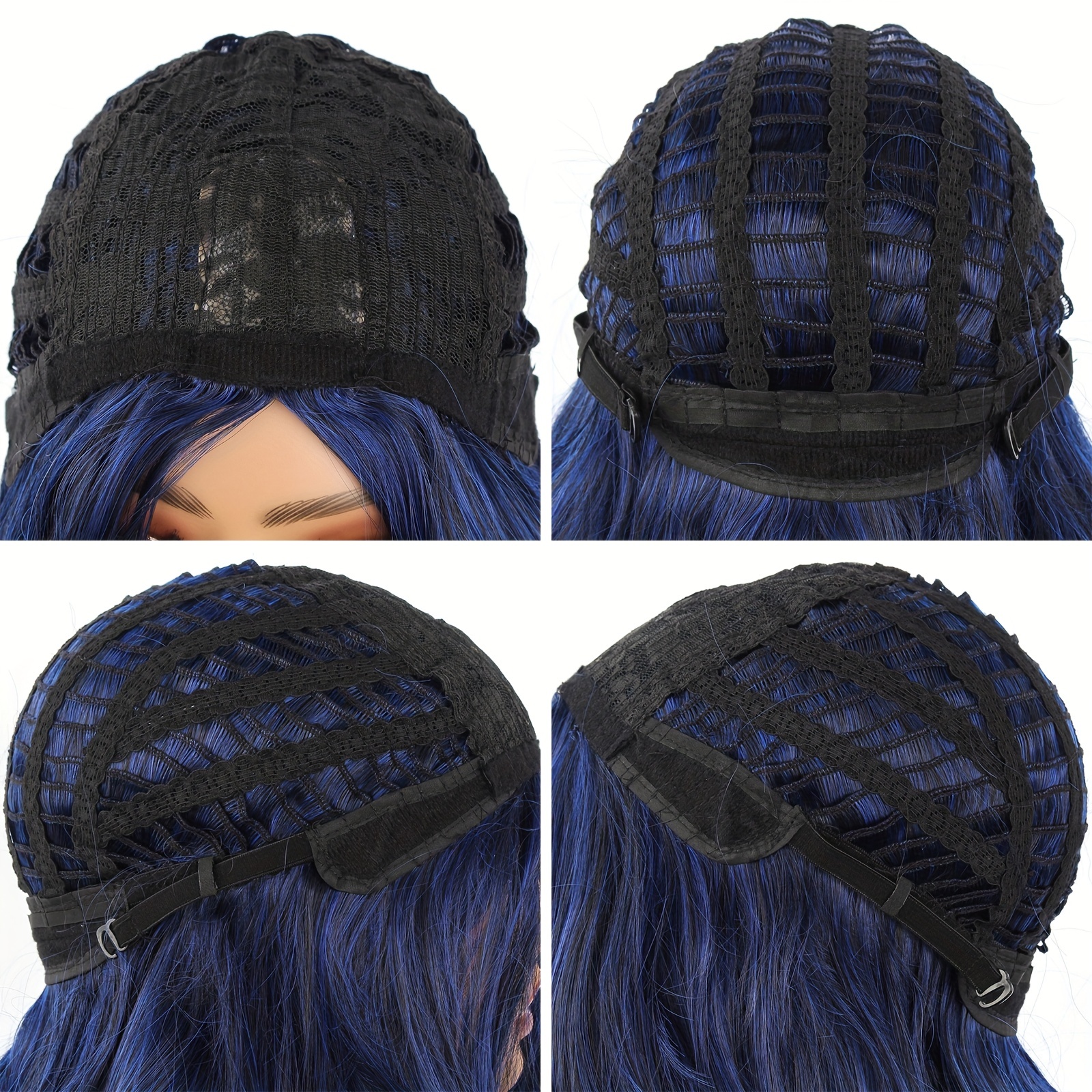 Long Wavy Middle Part Cosplay Wig Synthetic Heat Resistant
