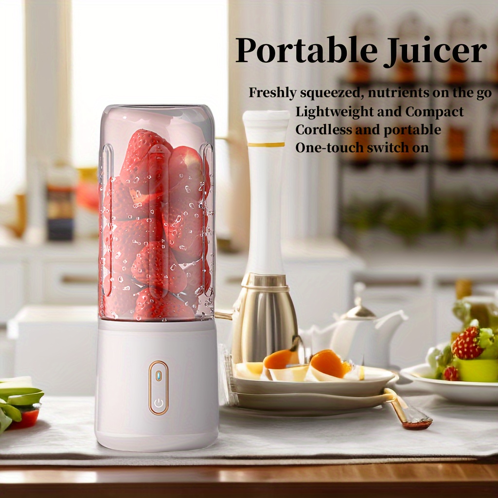 Portable Juicing Cup Blender Perfect for Smoothies on the Go Kitchen Gadget