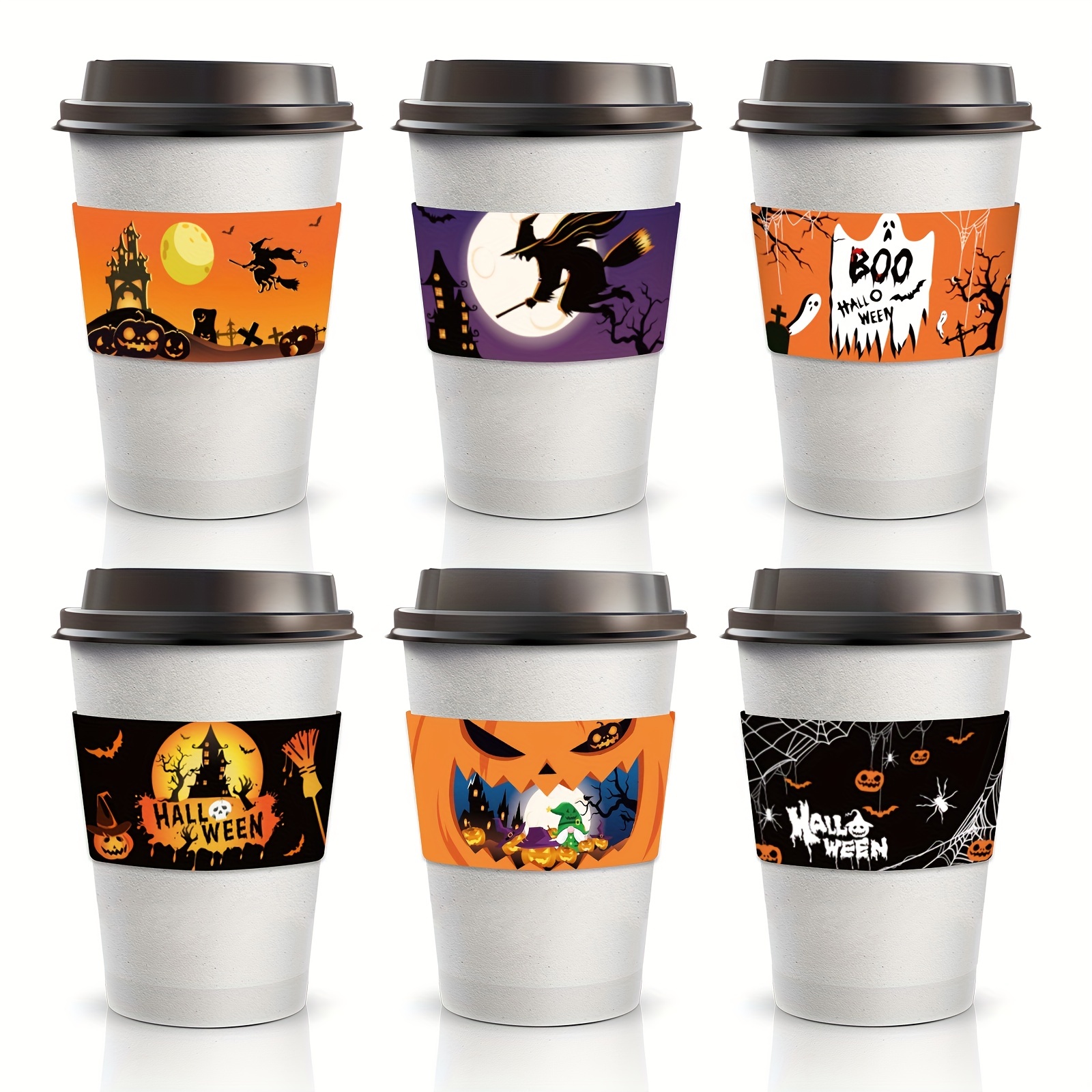 Halloween Boo! Paper Cups (Set of 6)