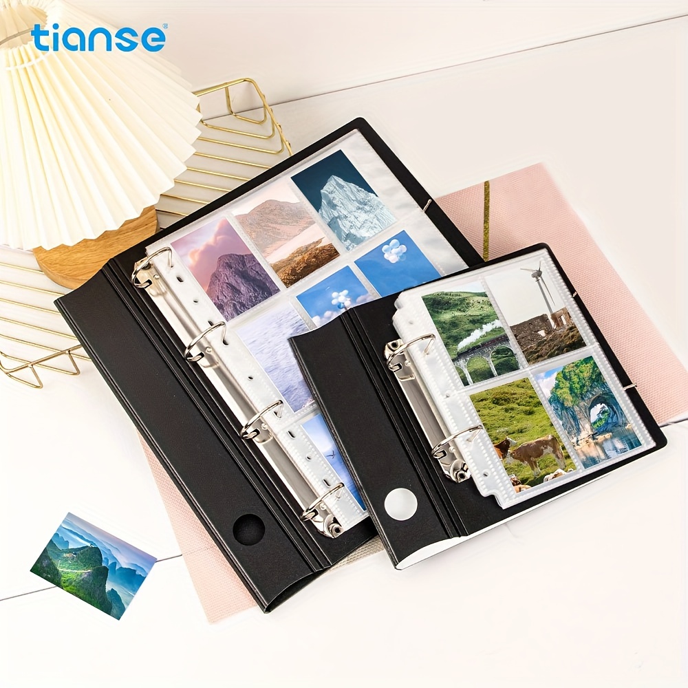 Korean A5 Binder Cover Photo Album Cards Organizer Notebook - Temu