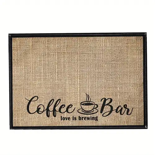Coffee Bar Mat coffee Bar Accessories Coffee Bar Decoration - Temu