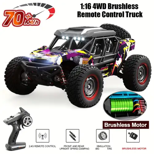 Véhicule Tout-terrain Télécommandé, Jouet Atv Rc, Véhicule Tout-terrain  1:18, Avec Lumières Et Batterie Rechargeable Usb, 2 Couleurs Disponibles,  Excellents Cadeaux Pour Les Garçons, Trouvez De Bonnes Affaires Maintenant