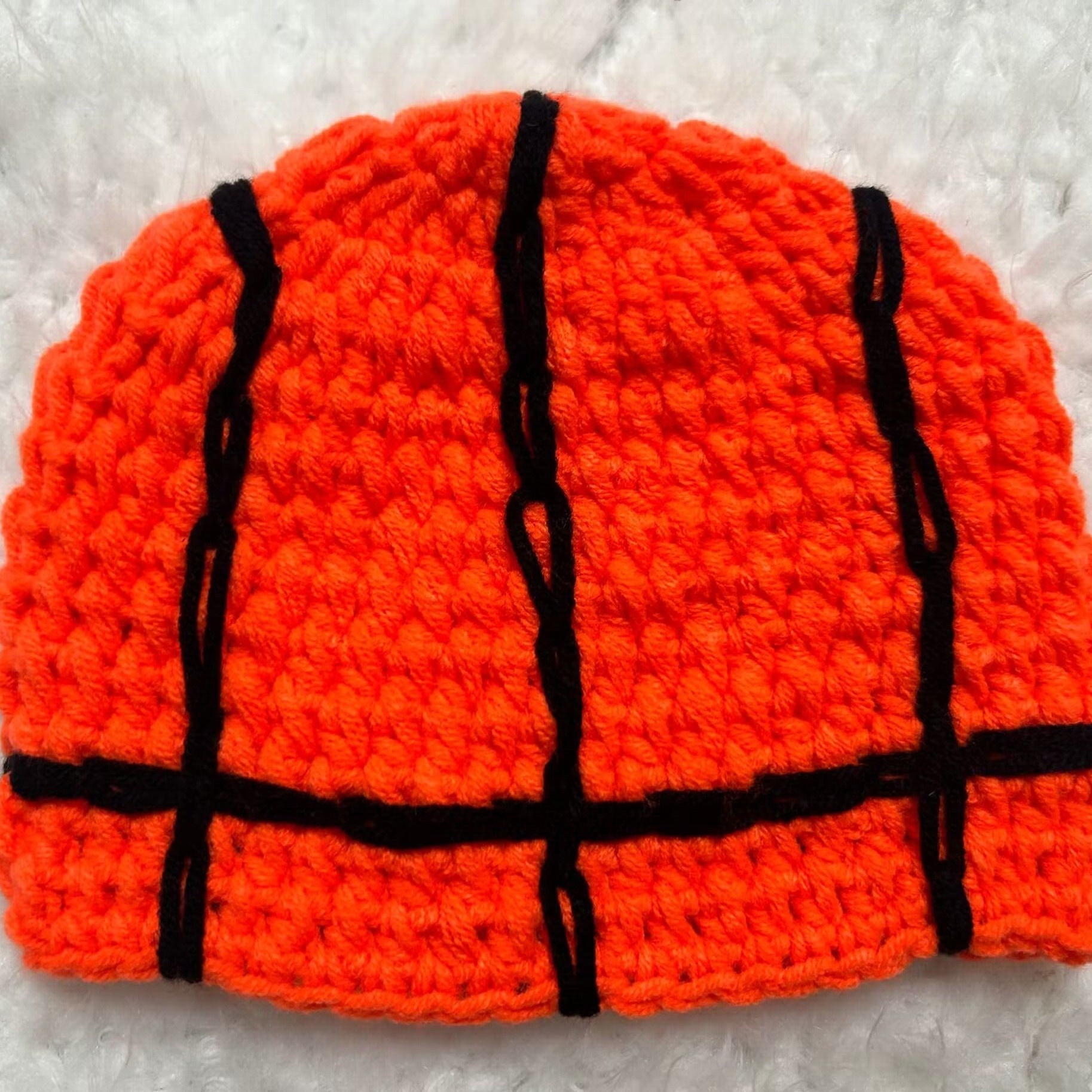 Nouveau né Bébé Infantile Tricoté Laine Basket ball Chapeau - Temu Canada