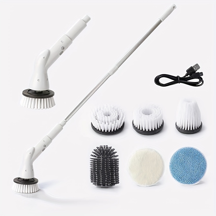 Bathroom Long Handle Cleaning Brush Wall Floor Bath Kitchen Home Cleaner  Tool US