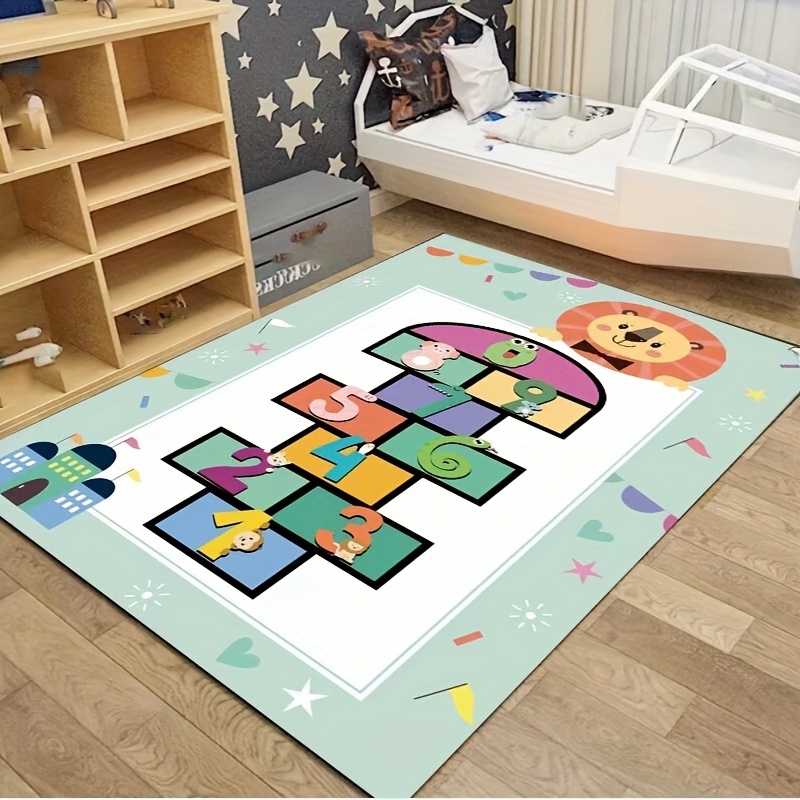 Alphabet Educational Area Rugs Baby Play Mat Kids Rug - Temu