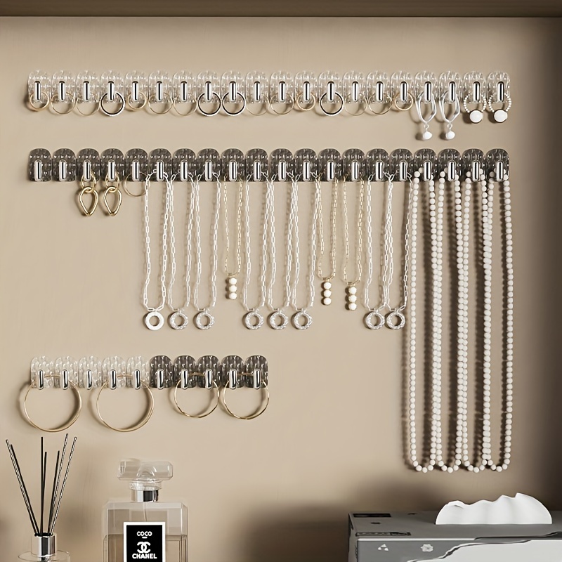Minimalist Wall Mounted Jewelry Display Storage Hook Rings - Temu