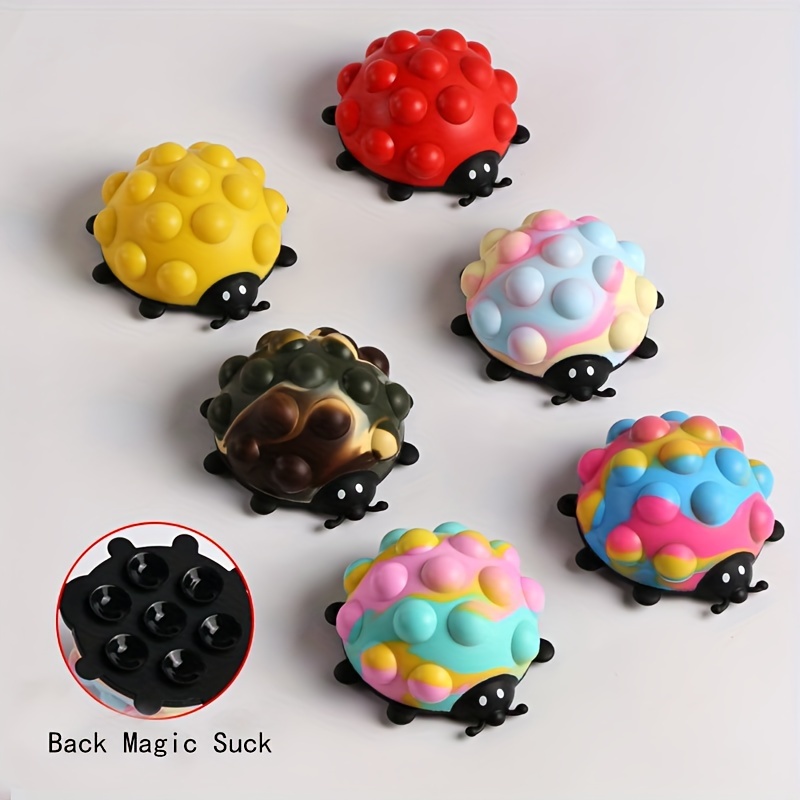 Balle Anti stress Fidget Toys 3d Silicone Bubbles Balls - Temu Canada