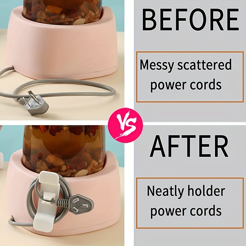 Cord Organizer: Keep Your Kitchen Appliances Neat Tidy With - Temu