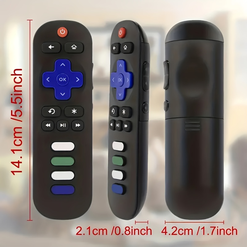 El mando a distancia original de Amaz247 Hisense Roku TV se adapta a todos  los televisores Hisense Roku (no para otros televisores Roku! ¡No para ROKU