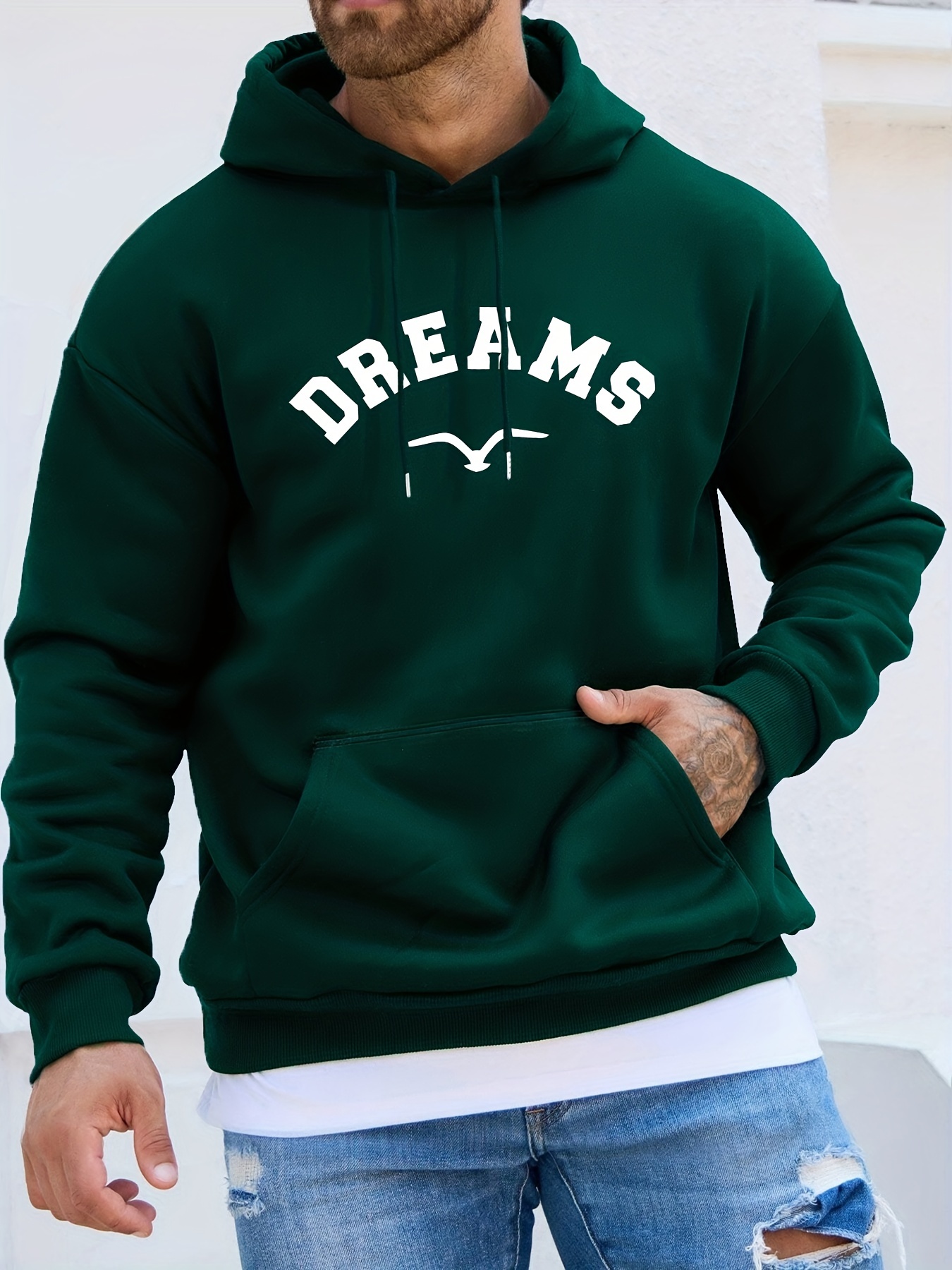 Champion sweater logo on sale dream