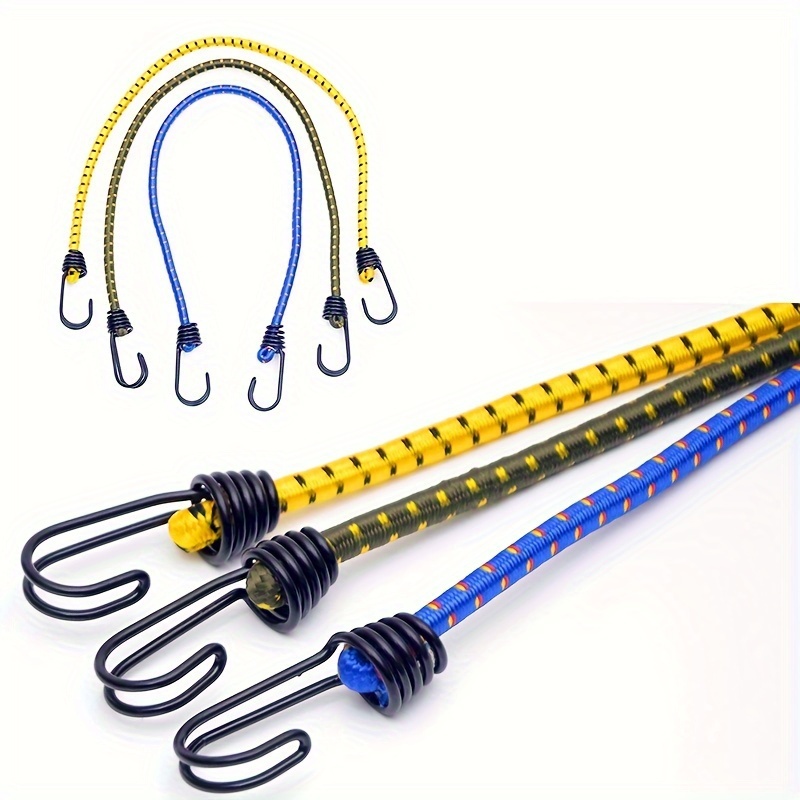 Bungee Cord Hooks Heavy Duty Straps Strong Elastic Rope - Temu