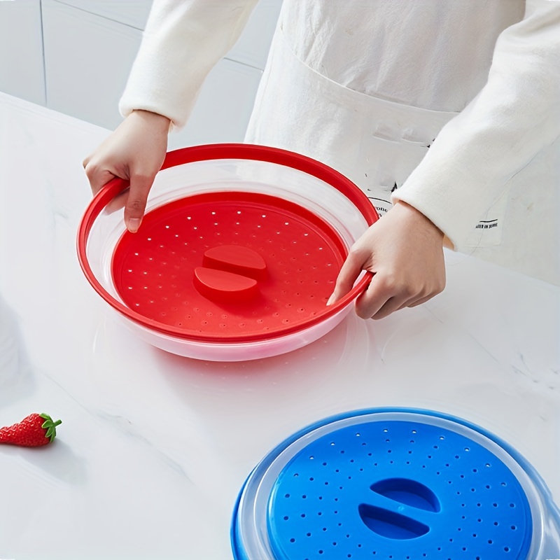 Silicone Foldable Microwave Cover Kitchen Supplies
