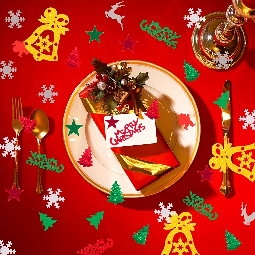 Beistle Christmas Snowflake Deluxe Sparkle Confetti (0.5 Oz/Pkg)