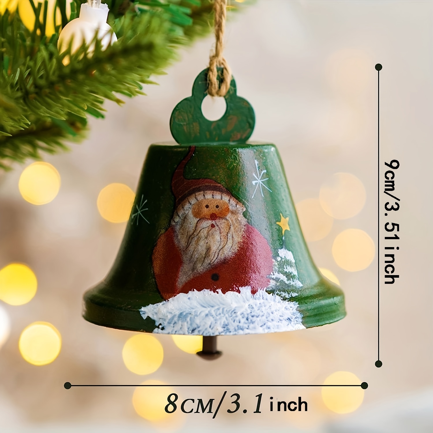 10Pcs Small Jingle Bells Metal Bells Christmas Tree Party Decoration DIY  Cra F❤❤