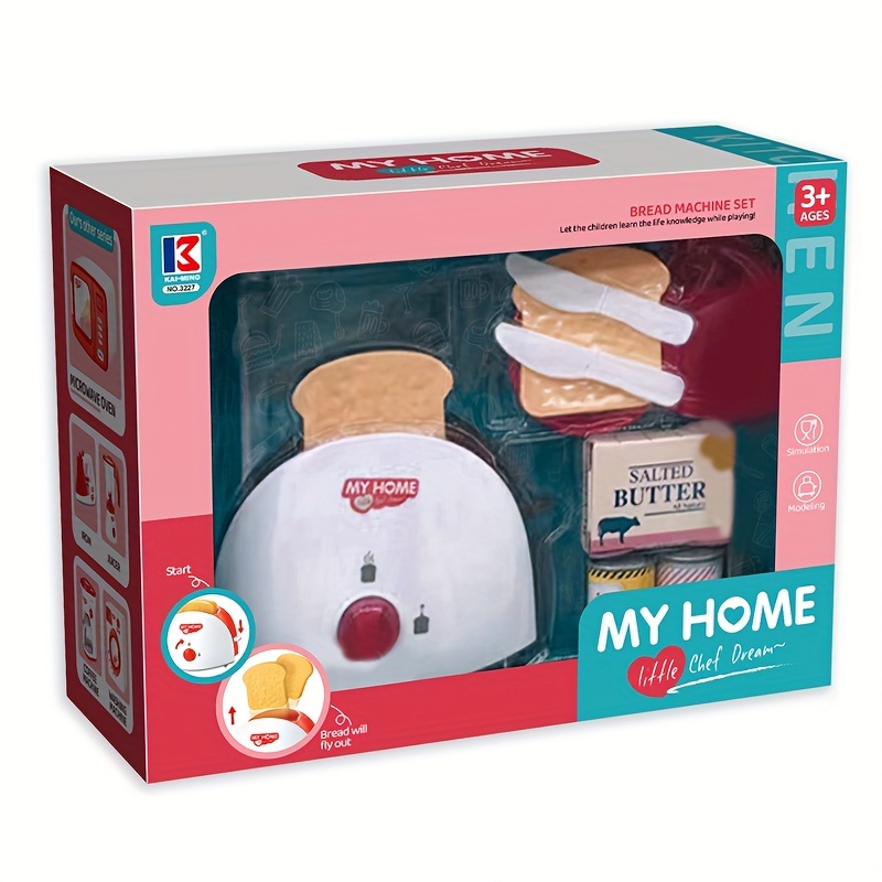 Mini Chef - Breakfast Playset, Toaster Set