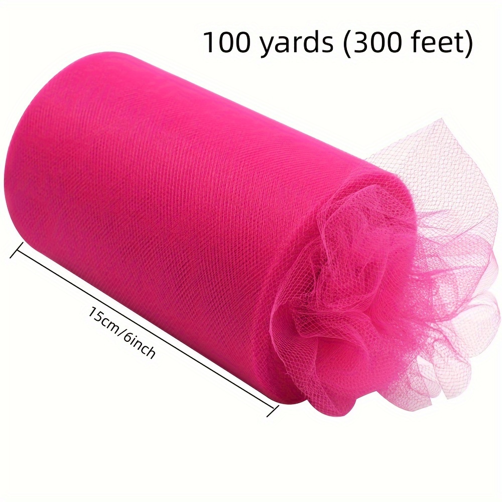 Tulle Ribbon Roll Netting Fabric Spools for Christmas Wrapping Wedding DIY  Crafts - Bed Bath & Beyond - 37241397