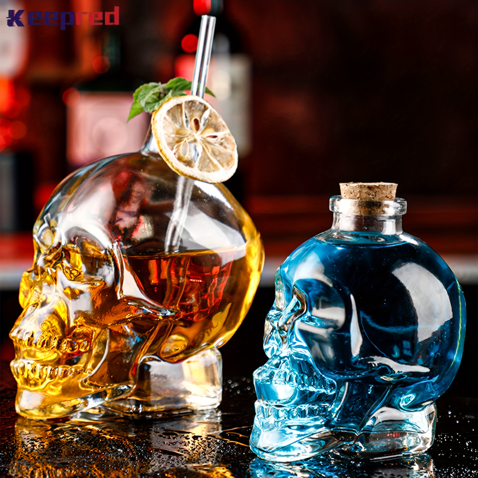 Whiskey Decanter Creative Glass DarthVader Bar Set Wine Glasses