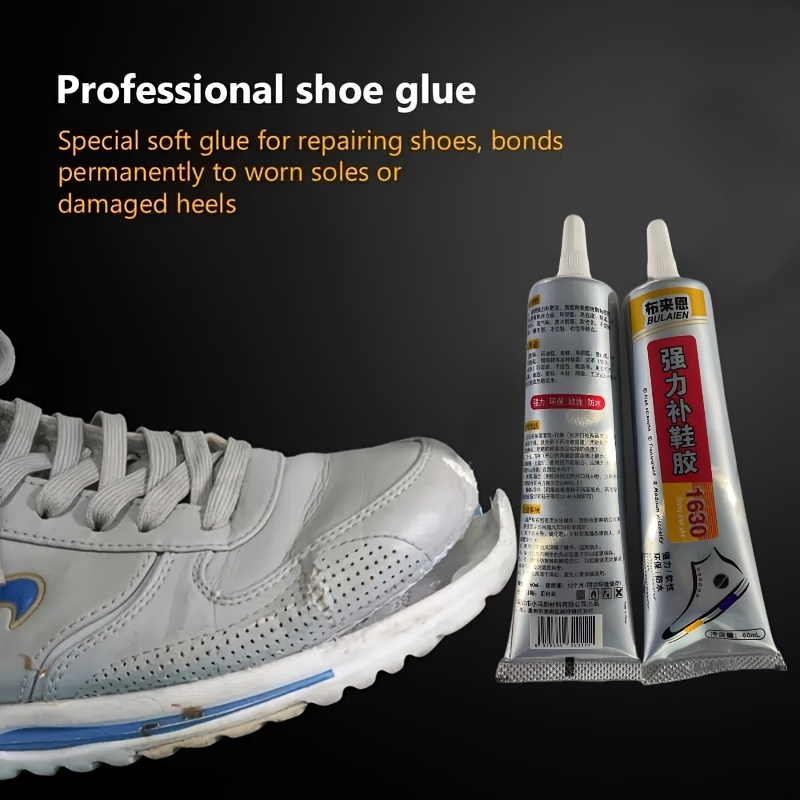 Pegamento para zapatos de 60ml, resistente al agua, de secado rápido,  reparación de zapatos, pegamento adhesivo Universal, adhesivo instantáneo  para z
