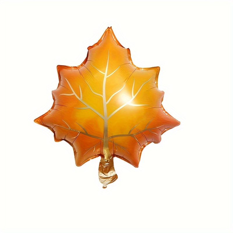 16 Palloncini Autunnali In Foil Per Ringraziamento | Forme Di Zucca, Ghianda E Foglie D'Acero | Decorazioni Per Feste A Tema