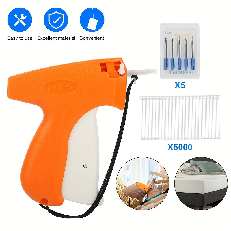 Winnerbe Clothes Tagging Gun Price Label Tag Gun Labeler Tag Attacher Clothing  Tag Gun with 1000(±50) White Barbs Fasteners and 5 Extra Steel Needles -  Coupon Codes, Promo Codes, Daily Deals, Save