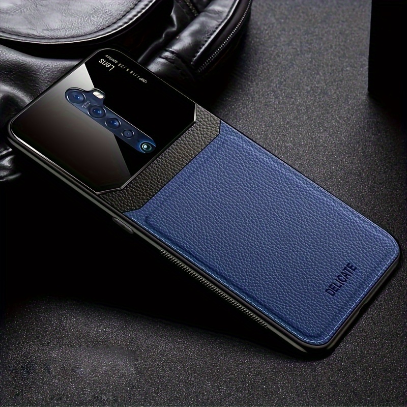 Cover For Oppo Reno 10 Pro Case Luxury PU Leather Soft Silicone