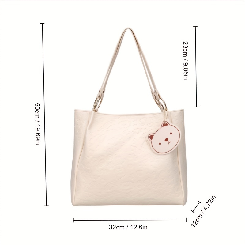 PALAY Tote Bag Women Shoulder Bag Crossbody Bag with Detachable Wide Shoulder Strap PU Tote Bag Sling Bag for Women Tote Bag for Daily, Commuting