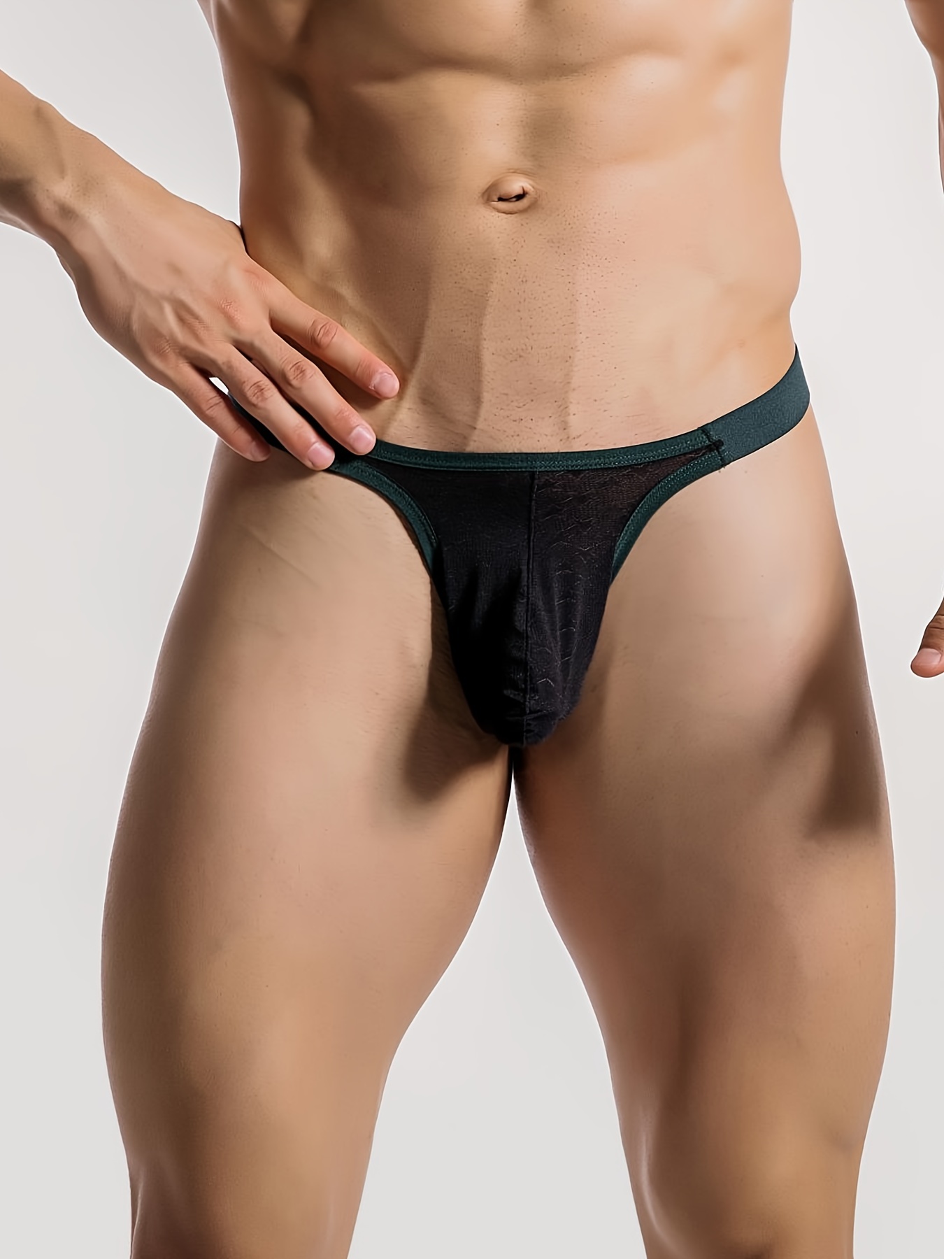 Men's Jockstrap Underwear Hollow Design Sexy G strings Male - Temu