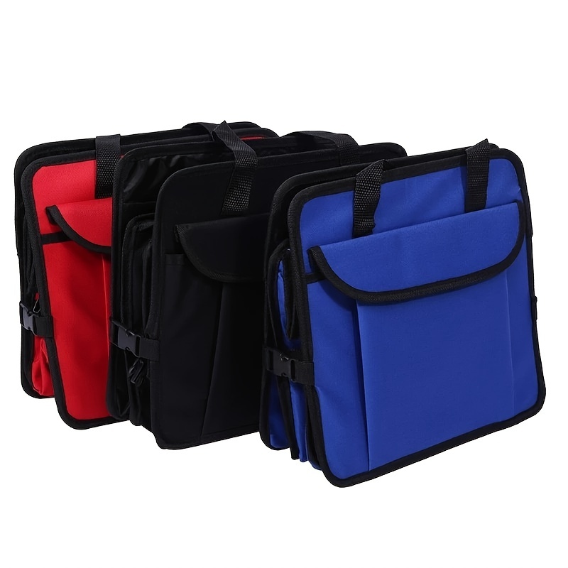 HOKIPO Non-Woven Car Boot Foldable Storage Bag, Car Trunk Back Seat  Organizer, Blue (AR4542) : : Car & Motorbike