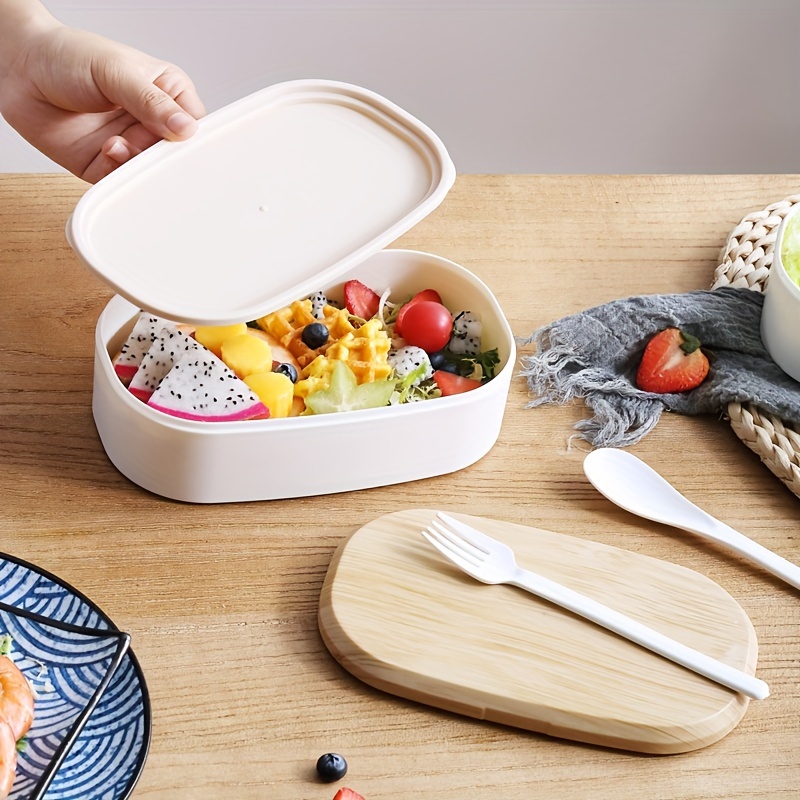 Lunch Box With Lids Plastic Bento Box Stackable Reusable - Temu