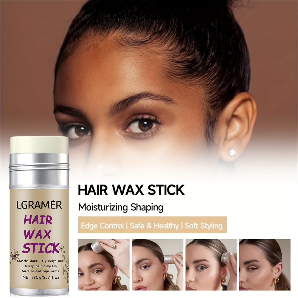 Professional Hair Wax Stick Strong Hold Hair Wax Finishing Cream Non-greasy  Broken Hair Styling Stick For Fly Away Women Men - AliExpress